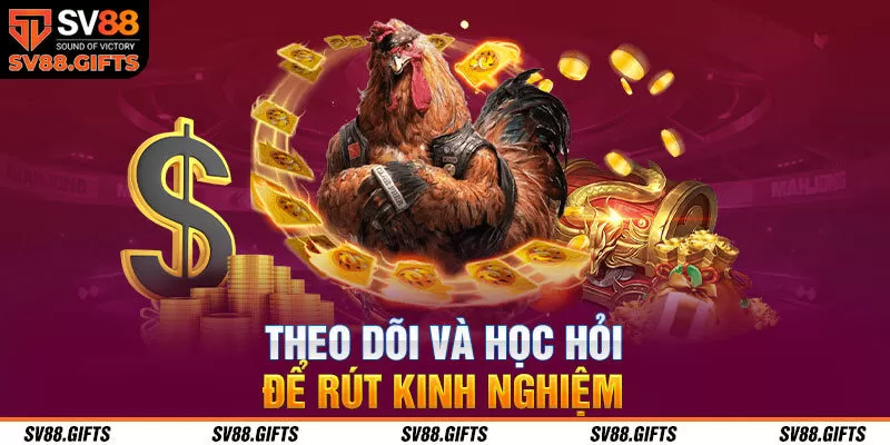 Theo dõi và học hỏi để rút kinh nghiệm